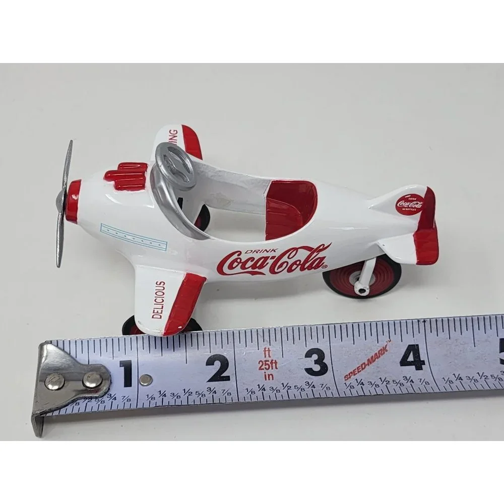 K-Line Coca Cola Brand Pedal Plane Train Accessory Bi Plane‎ Coke Toy